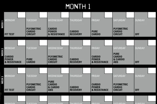 Explore These INSANITY Workout Calendars and Try a FREE Sample Session