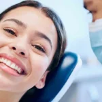 Professional in-office teeth whitening